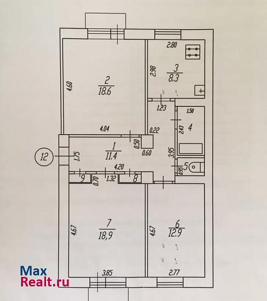 ул Мира, 11 Трехгорный квартира