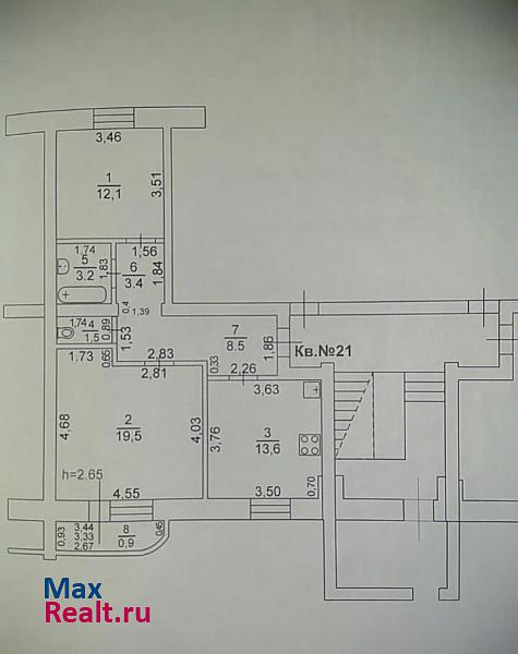 Ковылкино улица Королёва, 11Б квартира купить без посредников