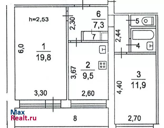 микрорайон АБ, 7 Пущино квартира