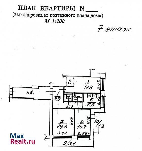 микрорайон В, 21А Пущино купить квартиру