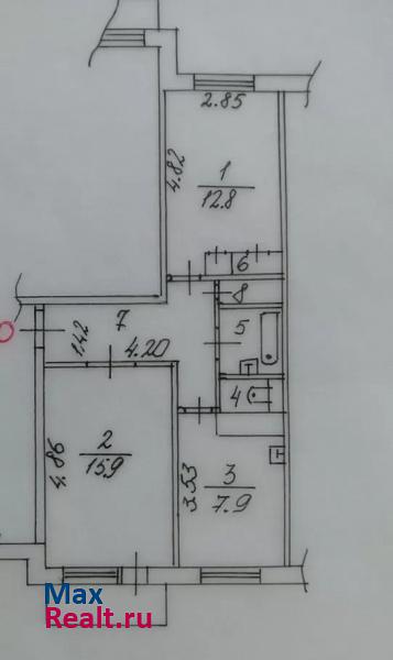 улица Ленинского Комсомола, 8 Сосновоборск квартира