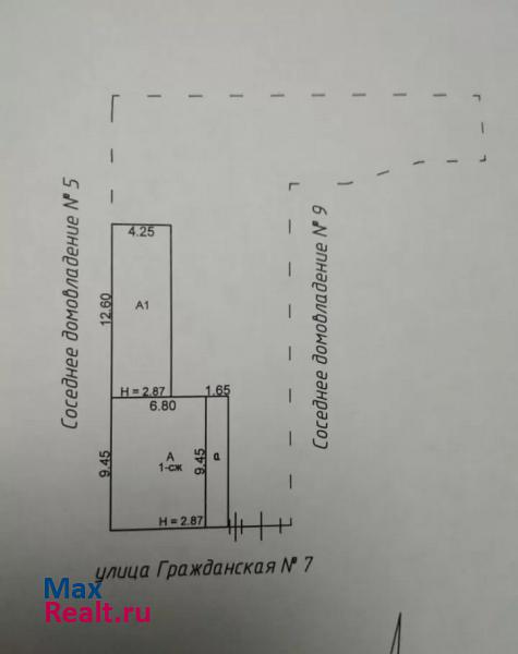 Зеленокумск Гражданская улица, 7 частные дома