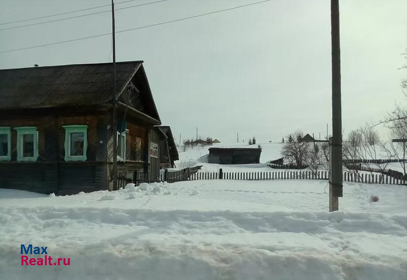 Чернушка село Есаул, Центральная улица частные дома