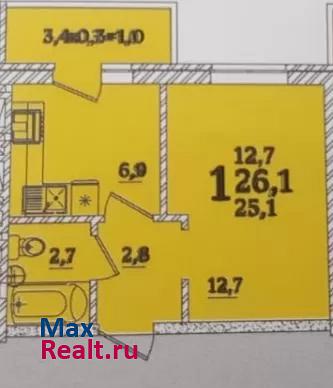 посёлок городского типа Яблоновский, улица Тургеневское Шоссе, 33/1к2 Яблоновский квартира