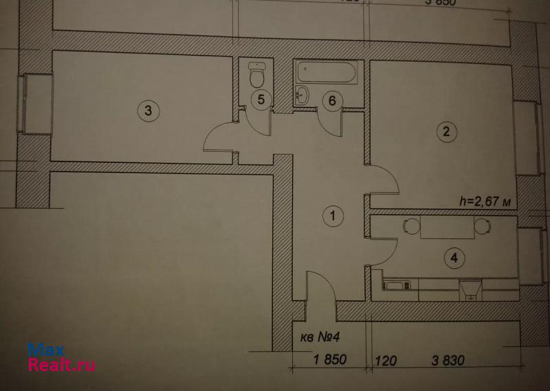 3ГГ д.64 Стрежевой квартира