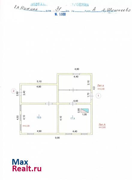 купить частный дом Рузаевка село Шишкеево, 1-я Нижняя улица