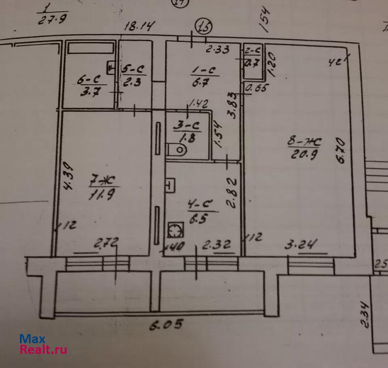 Красноармейская улица, 4 Черняховск продам квартиру