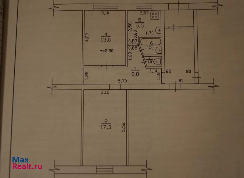 ул. Герцена д.64 Гуково квартира