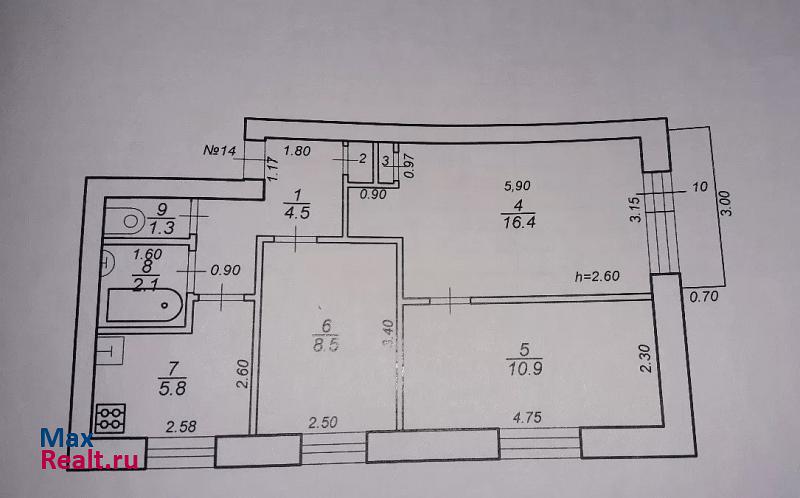 Торжок улица Мира, 40 продажа квартиры