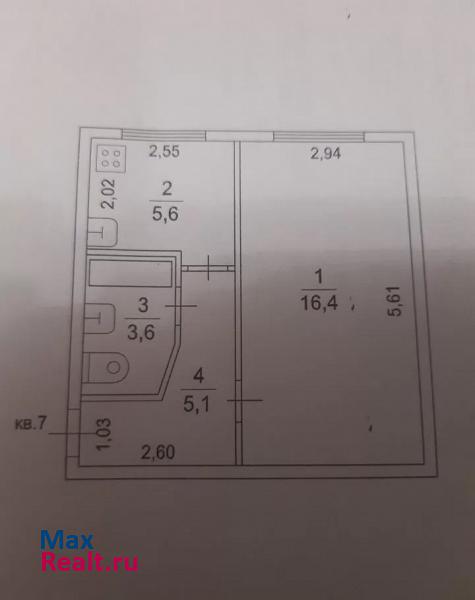 деревня Курьяново, улица Микрорайон, 3 Волоколамск квартира