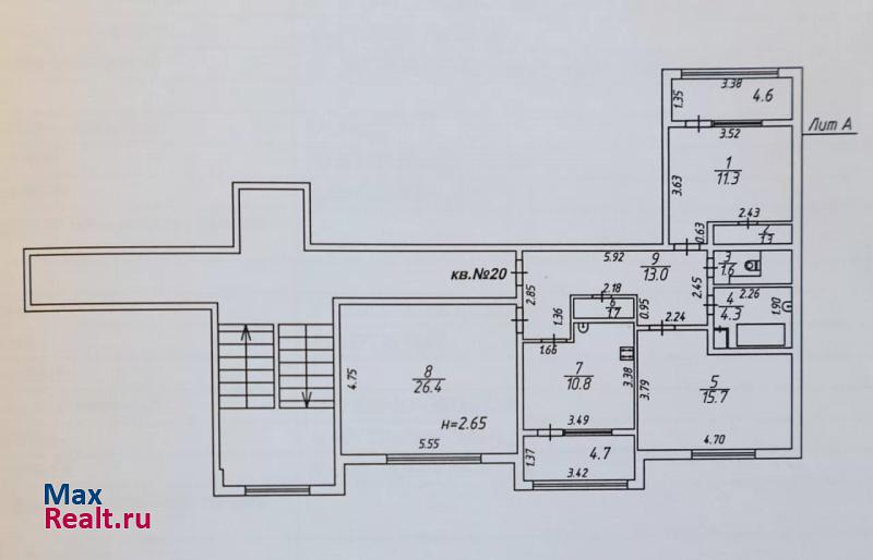 Тюменская улица, 4к3 Малоярославец продам квартиру