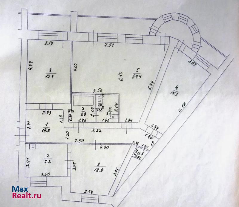 Юрга улица Исайченко, 26 продажа квартиры