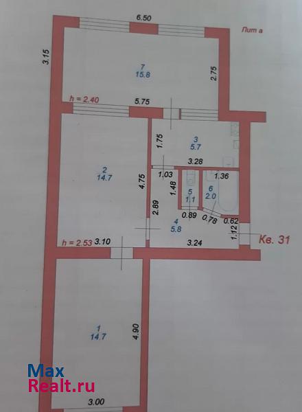 Кабардино-Балкарская Республика, улица Свободы, 89 Прохладный квартира