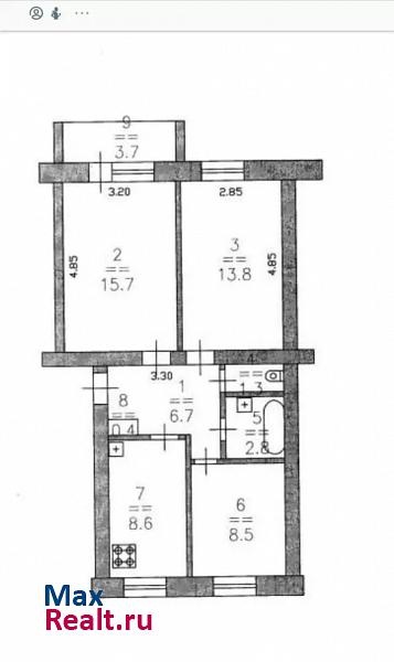 рп. Неклюдово, Дружба кв-л, 25 Бор продам квартиру