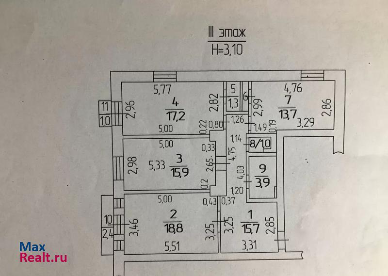 микрорайон Новый город, проезд Металлургов, 3 Орск квартира