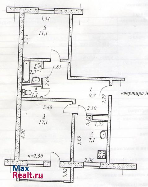 1 мкр., д.4 Нягань квартира