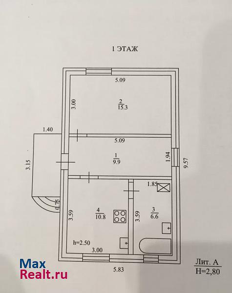 купить частный дом Армавир СНТ Восход, микрорайон 1-е Отделение, 22