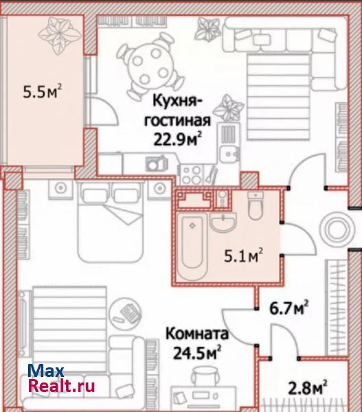 бульвар Александра Грина, 1 Санкт-Петербург квартира