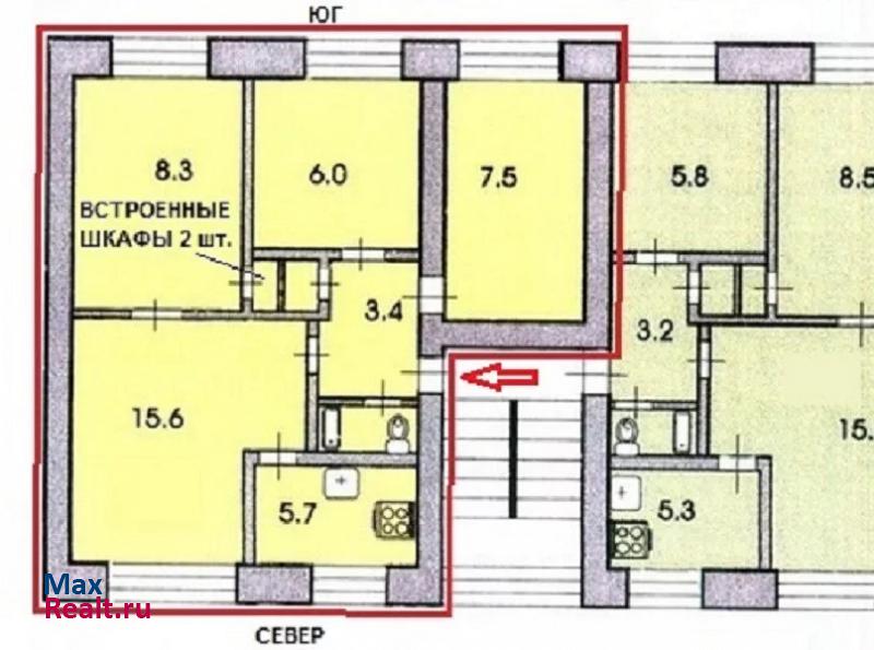 2-я Комсомольская улица, 43 Санкт-Петербург квартира