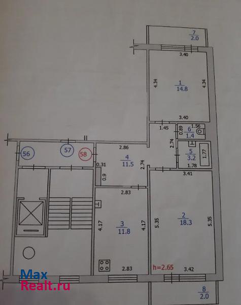 Солнечная улица, 7к2 Саранск квартира