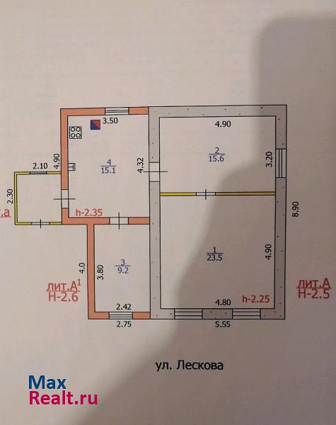 купить частный дом Саранск улица Лескова, 35