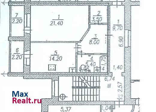 микрорайон Волжский-2, улица Ардалиона Игнатьева, 11 Чебоксары квартира