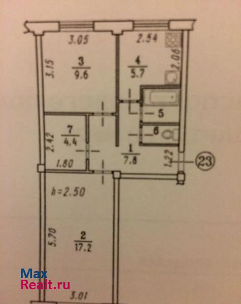 Нефтезаводская улица, 31В Омск квартира