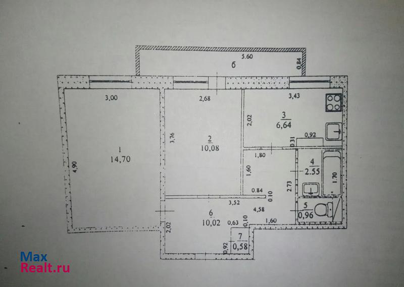 посёлок Зелёная Роща, Центральная улица, 3 Ульяновск квартира