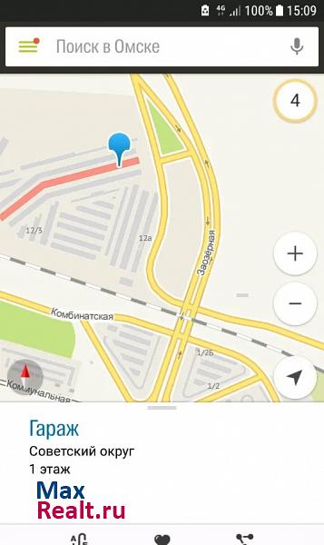 купить гараж Омск ул Комбинатская