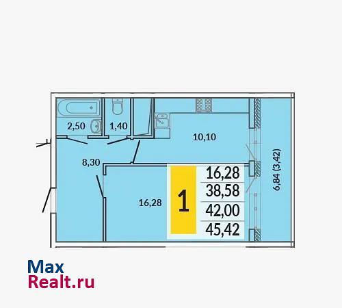 микрорайон Гидростроителей, улица Снесарева, 10/1 Краснодар квартира