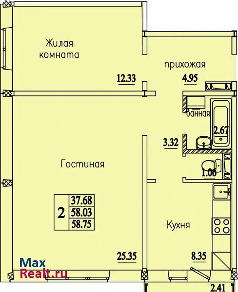 улица Виталия Потылицына, 7/3 Новосибирск квартира