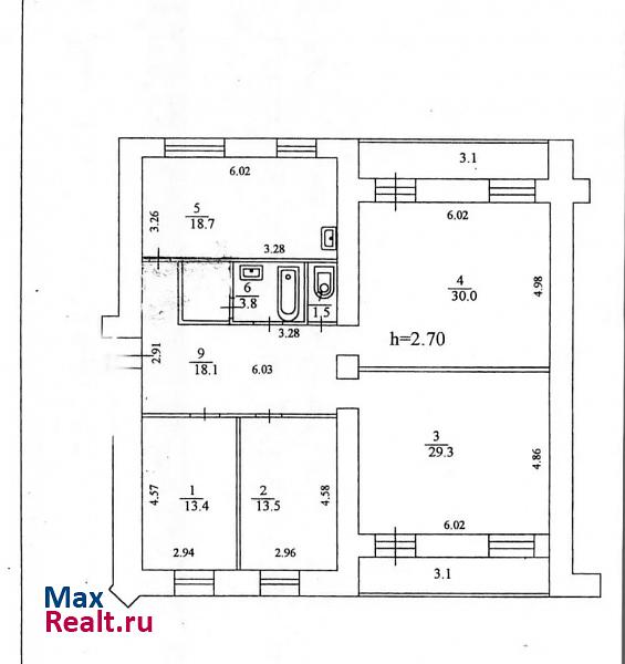 ул Спортивная, 4 Тольятти квартира