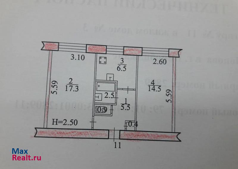 садовое товарищество 13-й километр, улица Попова, 3 Биробиджан квартира