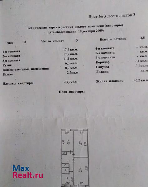 Удмуртская Республика, жилой массив Привокзальный, Путейская улица, 5 Сарапул купить квартиру