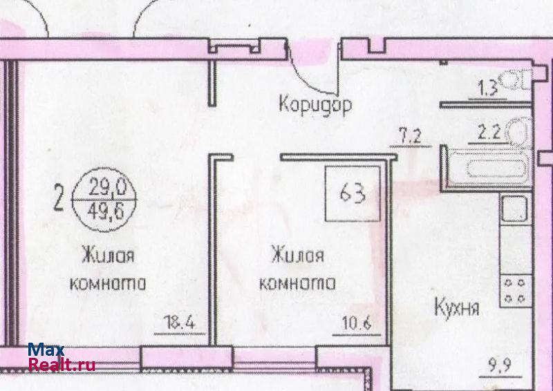 Красноглинский район, микрорайон Крутые Ключи, 38 Самара квартира