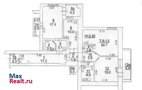 микрорайон Северный, улица Беляева, 13/58 Ростов-на-Дону квартира