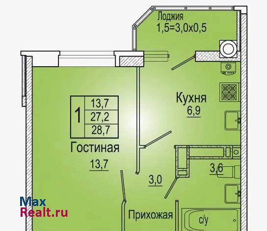 Нахичевань, улица 35-я Линия, 89/32 Ростов-на-Дону квартира