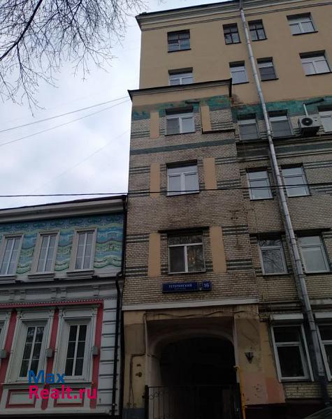 Тетеринский переулок, 16 Москва купить квартиру