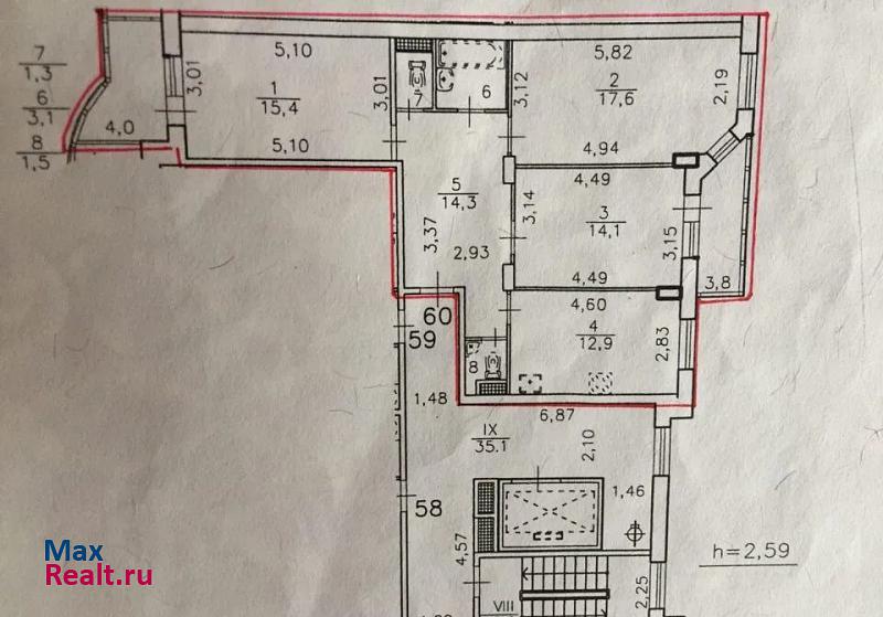 проспект Большевиков, 57к3 Санкт-Петербург купить квартиру