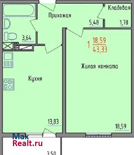 жилой массив Пашковский, улица Лавочкина, 23 Краснодар купить квартиру