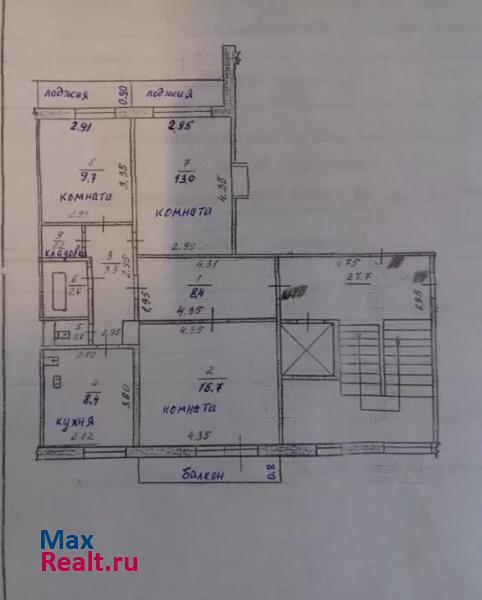 7-й микрорайон, 1 Ленинск-Кузнецкий продам квартиру