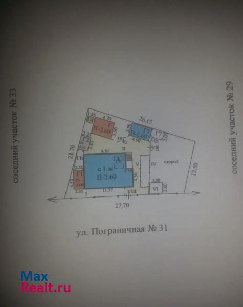 Новороссийск ул Пограничная 31 частные дома