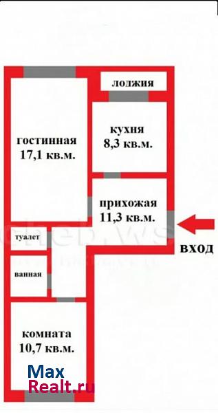 улица Гузовского, 15к1 Чебоксары продам квартиру