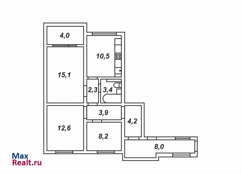 микрорайон Адлер, улица Голубые Дали, 78 Сочи продам квартиру