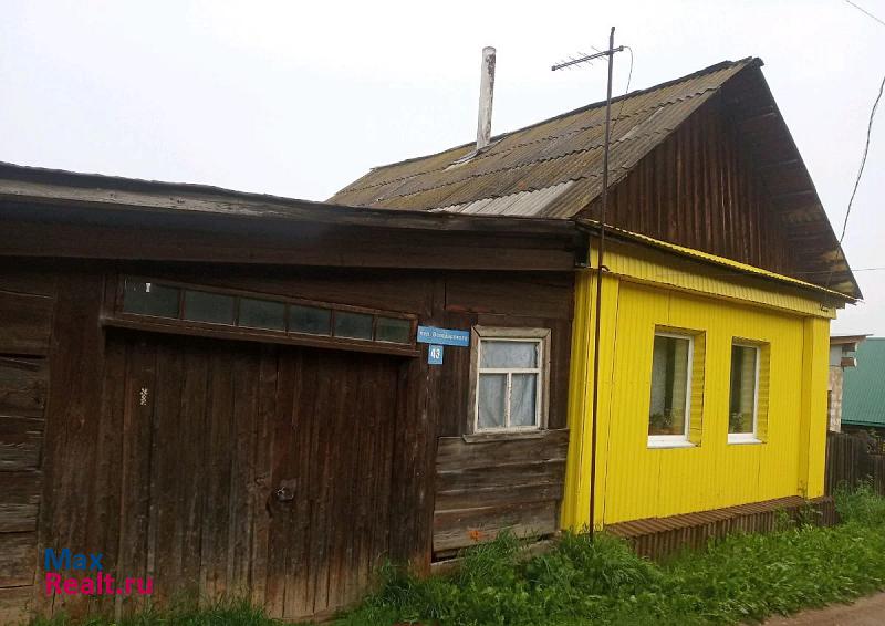 купить частный дом Суксун рабочий посёлок Суксун, переулок Володарского, 43