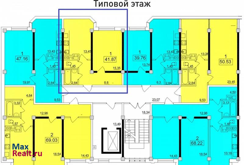 посёлок городского типа Яблоновский, улица Гагарина, 159лит1 Яблоновский квартира