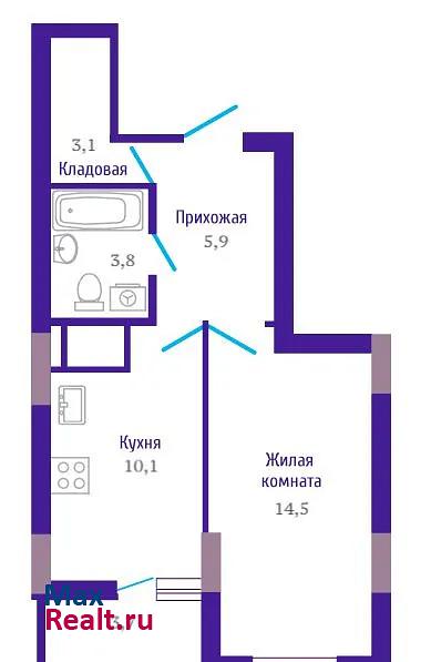 улица 40 лет Октября, 15к3 Нижний Новгород купить квартиру