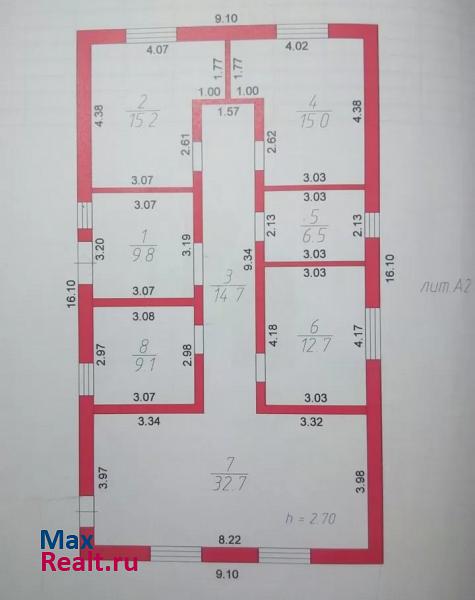 Невинномысск улица Чкалова, 45 продажа частного дома