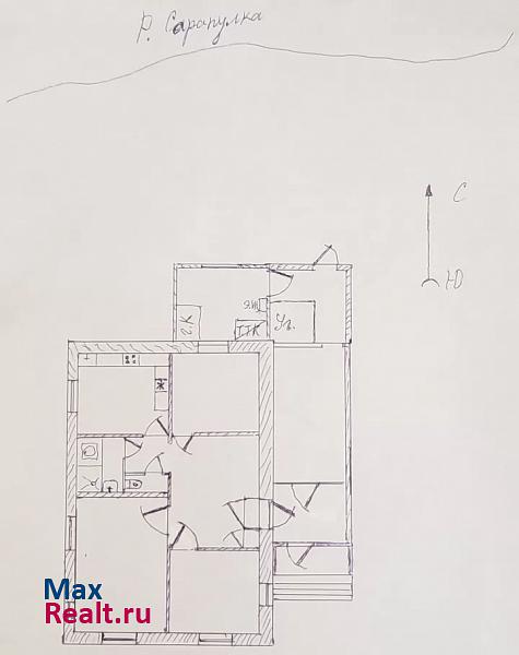 Сарапул Удмуртская Республика, посёлок Дубровка, Набережная улица, 4 частные дома