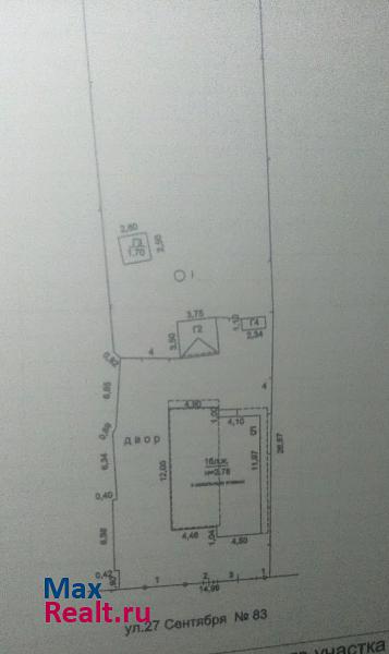 Темрюк посёлок Комсомольский, улица 27 Сентября, 83 дом